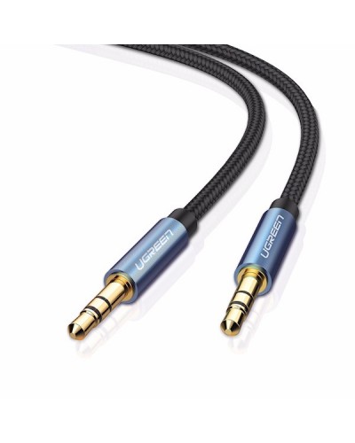 აუდიო კაბელი UGREEN AV112 (10685) 3.5mm male to 3.5mm male cable gold-plated 1M AUX