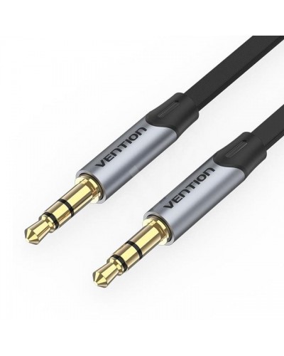 VENTION BAPHF 3.5MM Male to Male Flat Aux Cable 1M Gray