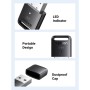 Bluetooth ადაპტერი UGREEN CM591 (90225), USB Bluetooth 5.3 Adapter, Black