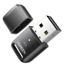 Bluetooth ადაპტერი UGREEN CM591 (90225), USB Bluetooth 5.3 Adapter, Black
