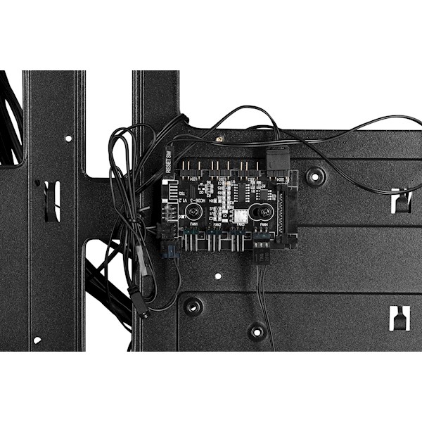 ქეისი 2E G3405 Gaming Computer case FORTIS MidT, ARGB, ARGB LED, TG (side panel), without PSU Black