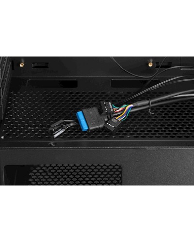 ქეისი 2E G3405 Gaming Computer case FORTIS MidT, ARGB, ARGB LED, TG (side panel), without PSU Black
