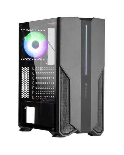 ქეისი 2E G3405 Gaming Computer case FORTIS MidT, ARGB, ARGB LED, TG (side panel), without PSU Black