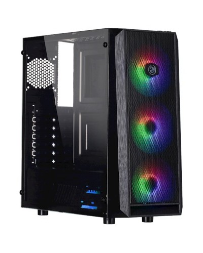 ქეისი 2E GX912 Gaming Computer case OBERON (GX912) MidT, acrylic (side panel), without PSU Black