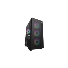 ქეისი MATREXX 55 MESH ADD-RGB 4F, DEEPCOOL ATX Mid-Tower Case 140mm×3/120mm×3, A-RGB fan