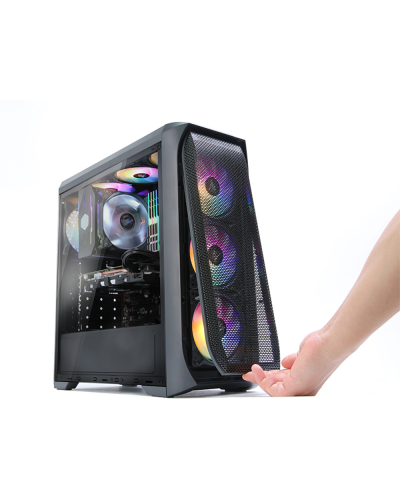 ქეისი Zalman N5 MF MidT black