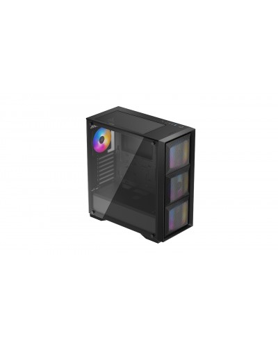 ქეისი MATREXX 50 MESH 4FS, Deepcool, Middle Tower, high airflow case, Front:120×3mm LED fan
