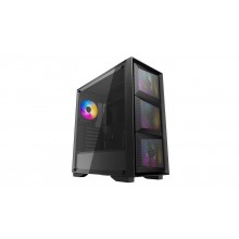 ქეისი MATREXX 50 MESH 4FS, Deepcool, Middle Tower, high airflow case, Front:120×3mm LED fan