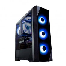 ქეისი Zalman Computer case N5 TF, without PSU, 1xUSB3.0, 2xUSB2.0, 4x120mm RGB fans, Acrylic Side Panel, TG Front Panel, ATX, Black