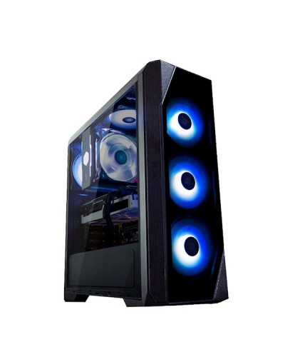 ქეისი Zalman Computer case N5 TF, without PSU, 1xUSB3.0, 2xUSB2.0, 4x120mm RGB fans, Acrylic Side Panel, TG Front Panel, ATX, Black