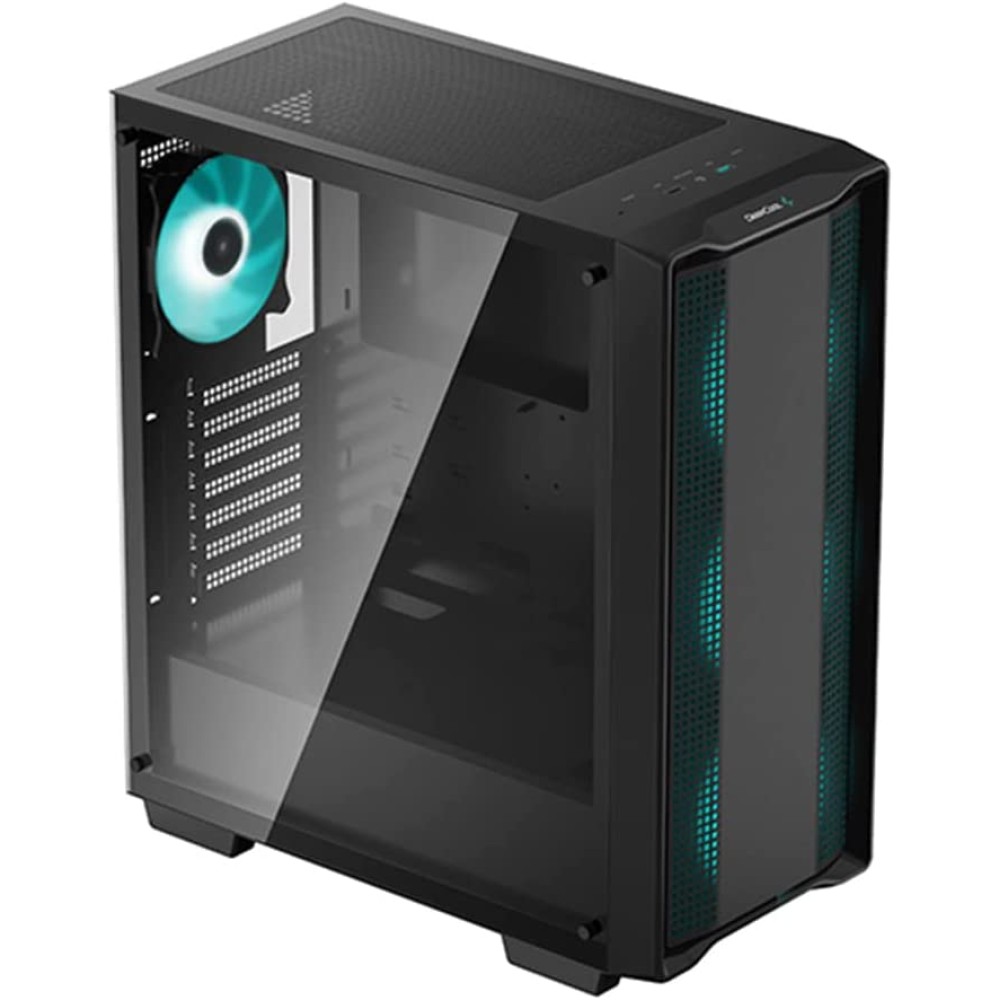 კომპიუტერის ყუთი CC560 Deepcool,  Mid-Tower Case , 7 Slots, USB3.0×2,Front: 3×120mm Rear: 1×120mm Fans