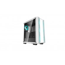 ქეისი CC560 WH Deepcool, Mid-Tower Case , 7 Slots, USB3.0×2,Front: 3×120mm Rear: 1×120mm Fans
