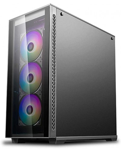 ქეისი MATREXX 70 ADD-RGB 3F, Deepcool, Mid Tower Case,2×USB3.0/1 slots 7 +2, 3×120mm ADD-RGB Fan,3×140mm
