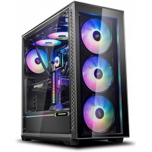 ქეისი MATREXX 70 ADD-RGB 3F, Deepcool, Mid Tower Case,2×USB3.0/1 slots 7 +2, 3×120mm ADD-RGB Fan,3×140mm