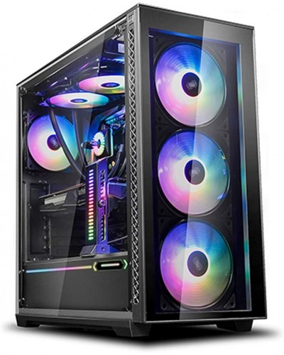 ქეისი MATREXX 70 ADD-RGB 3F, Deepcool, Mid Tower Case,2×USB3.0/1 slots 7 +2, 3×120mm ADD-RGB Fan,3×140mm