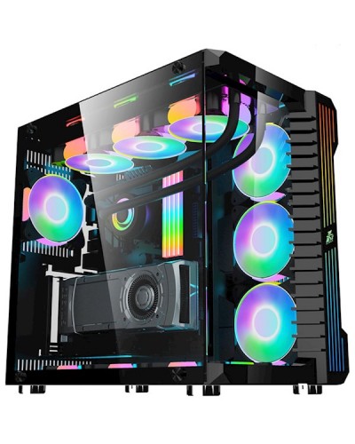 ქეისი 1ST Player STEAM PUNK SP9 (ATX) Black