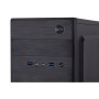 ქეისი/Case 2E E183-400 Case ALFA MidT, PSU ATX400W, 2xUSB3.0, metal perforated (side panel) Black