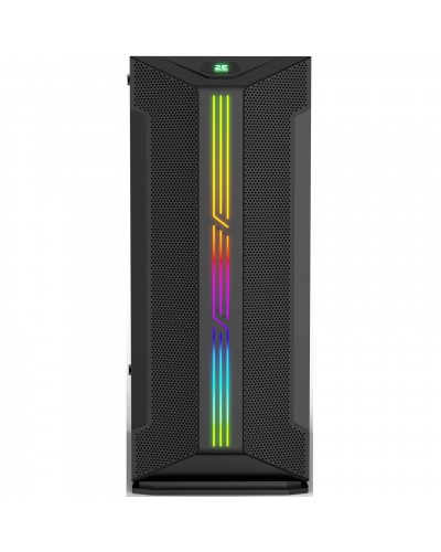 ქეისი 2E GAMING Computer case HUNTER (GH1) MidT,2xUSB2.0,1xUSB3.0,1x120mm ARGB, TG(side panel), without PSU, black