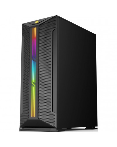 ქეისი 2E GAMING Computer case HUNTER (GH1) MidT,2xUSB2.0,1xUSB3.0,1x120mm ARGB, TG(side panel), without PSU, black