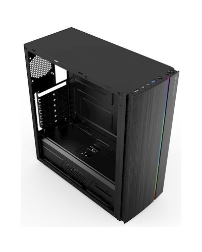 ქეისი 2E GX910 Gaming Computer case SPARGO (GX910) MidT ARGB strip, without PSU Black