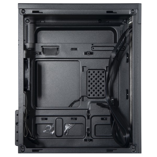 ქეისი ALLX AX-B1734, Computer Case, Micro-ATX, ITX, USBx2, AUDIO, Black