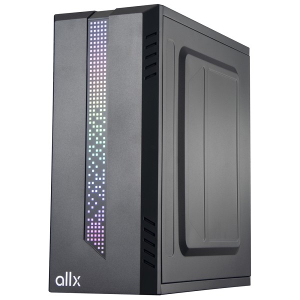 ქეისი ALLX AX-B1740, Computer Case, Micro-ATX, ATX, USBx2, AUDIO, Black