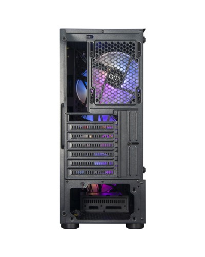 ქეისი ALLX AX-G1944, Computer Case, ATX, MATX, USB 3.0x1, USB 1.0x2, AUDIO, Black