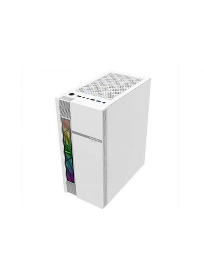 ქეისი LOVINGCOOL LC-OL WHITE + 4 RGB COOLER
