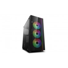 ქეისი MATREXX 55 V3 ADD-RGB 3F,Deepcool, Mid Tower Case 1×USB3.0/2×USB2.0/1,slots 7/ 120/140/240/280/360mm