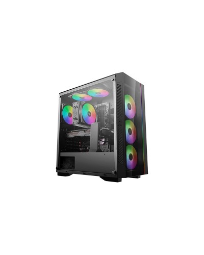 ქეისი MATREXX 55 V3 ADD-RGB 3F,Deepcool, Mid Tower Case 1×USB3.0/2×USB2.0/1,slots 7/ 120/140/240/280/360mm