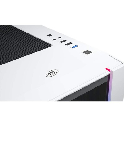ქეისი MATREXX 55 V3 ADD-RGB WH 3F,Deepcool, Mid Tower Case 1×USB3.0/2×USB2.0/1,slots 7/ 3×120mm,3×140mm