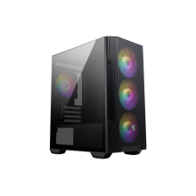 ქეისი MSI MAG FORGE M100R PC Case (306-7G20R21-809) 4 x 120mm ARGB Fans