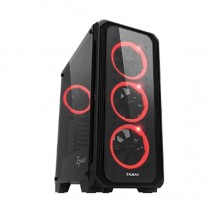 ქეისი Zalman Computer case Z7 NEO, MidT, 2xUSB2.0,1xUSB3.0, 4x120mm RGB, (side-front panel), without PSU, black