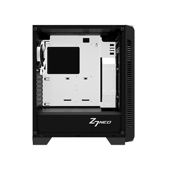 ქეისი Zalman Computer case Z7 NEO, MidT, 2xUSB2.0,1xUSB3.0, 4x120mm RGB, (side-front panel), without PSU, black