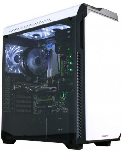 ქეისი Zalman Computer case Z9 NEO PLUS, MidT, 2xUSB2.0,2xUSB3.0, 2x120,3x120LED, acrylic (side window), without PSU, white
