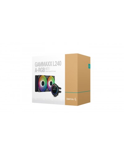 მაგრილებელი GAMMAXX L240 A-RGB, RGB Deepcool, Universal CPU Cooler 4-pin PWM, RGB LED,LGA2066/2011-v3/2011/1200/1151/1150/1155/1366