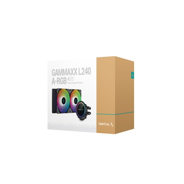 მაგრილებელი GAMMAXX L240 A-RGB, RGB Deepcool, Universal CPU Cooler 4-pin PWM, RGB LED,LGA2066/2011-v3/2011/1200/1151/1150/1155/1366