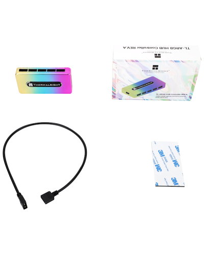 RGB კონტროლერი ThermalRight TR-FAN-ARGB-HUB-CONT-REV,A, ARGB HUB Controller