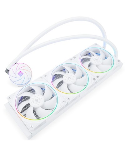 თხევადი გაგრილება Thermalright TR-AE-360-W-V2-ARGB AQUA ELITE 360, ARGB, 120mm, 2000RPM, Liquid Cooling, White