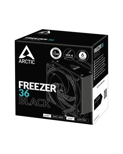 პროცესორის ქულერი ARCTIC FREEZER 36 ACFRE00123A BLACK