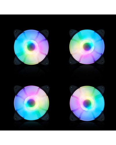 ქულერი 1ST PLAYER Case Fan CC 3x120mm ARGB Combo 1STPLR-CC