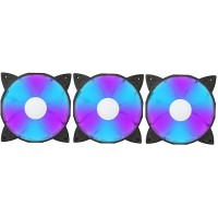 ქულერი 1STPLAYER 1STPLR-G1, RGB, 120mm, 1300RPM, Cooler, Black