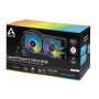 ქულერი Arctic ACFRE00093A, RGB, 120mm, 1800RPM, Liquid Cooling, Black