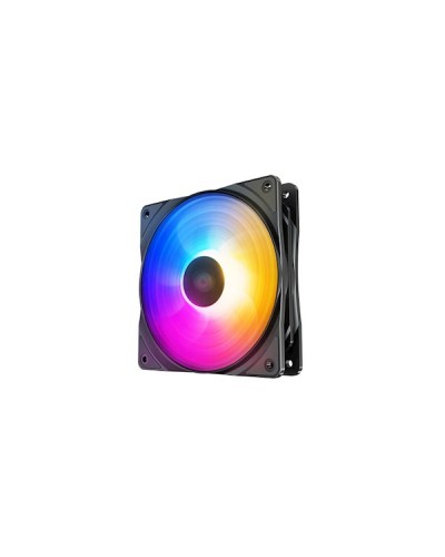 ქულერი DEEPCOOL RF120 FS 120mm 4-pin PWMCase Fan from 6 high-brightness long-lasting LEDS