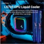 ქულერი DeepCool LS720, ARGB, 120mm, Cooler, Black