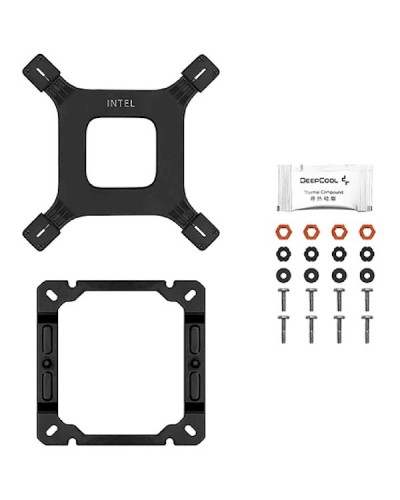 ქულერი Deepcool AG500 BK A-RGB, LED, 120mm, 1850RPM, Cooler, Black