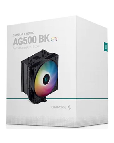 ქულერი Deepcool AG500 BK A-RGB, LED, 120mm, 1850RPM, Cooler, Black