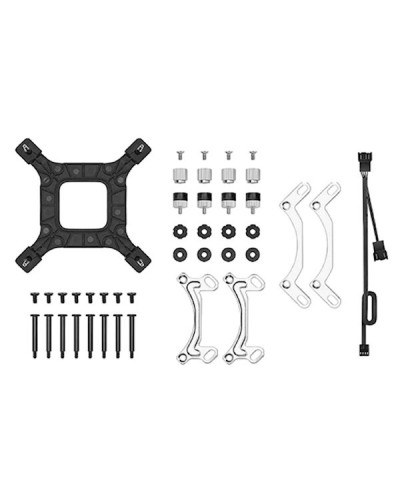 ქულერი Deepcool LE500 MARRS, LED, 120mm, 2400RPM, Cooler, Black