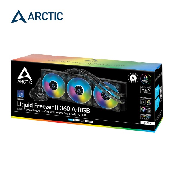 ქულერი Liquid Freezer II - 360 A-RGB Black ACFRE00101A