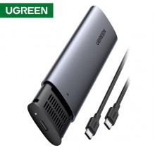 მყარი დისკის ქეისი UGREEN 10903 USB-C to M.2 NGFF 5G Enclosure A TO C Cable 50cm